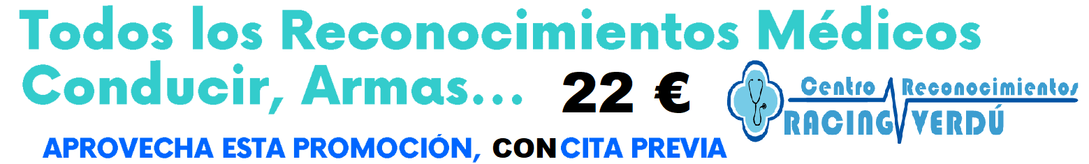 Precio de reconocimientos médicos en Zaragoza